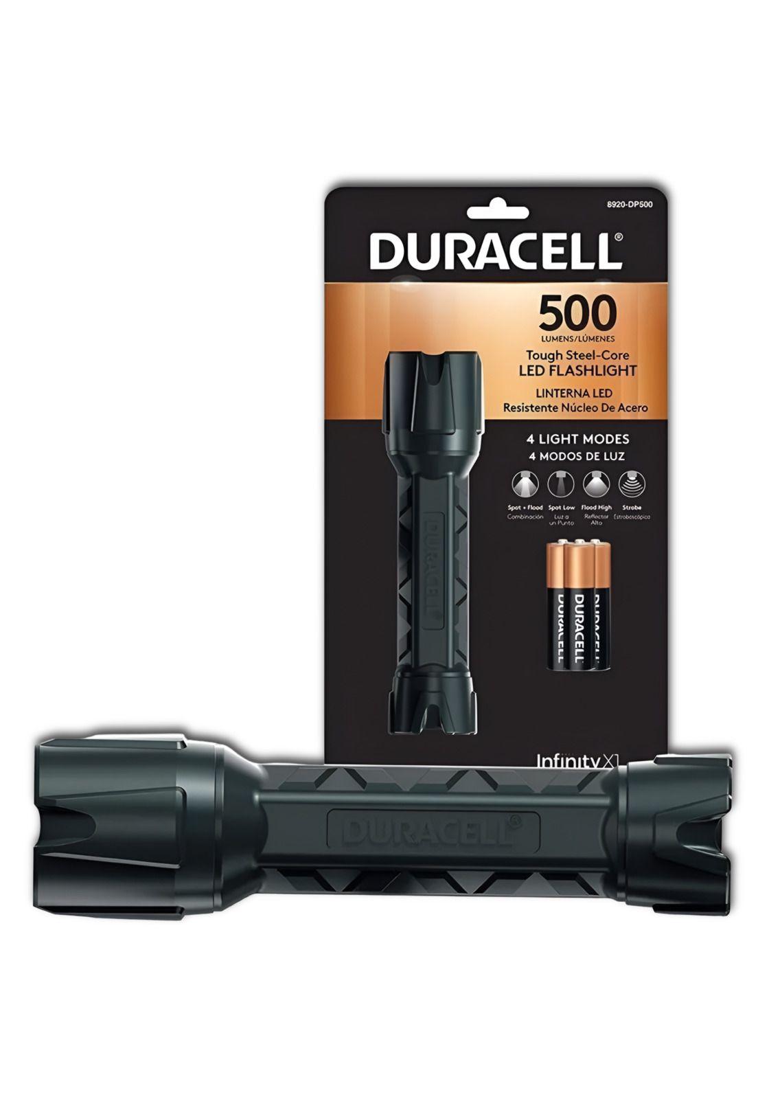 Linterna Duracell P-Steel Infinity X1 De 500 Lumenes Led Ipx4-2