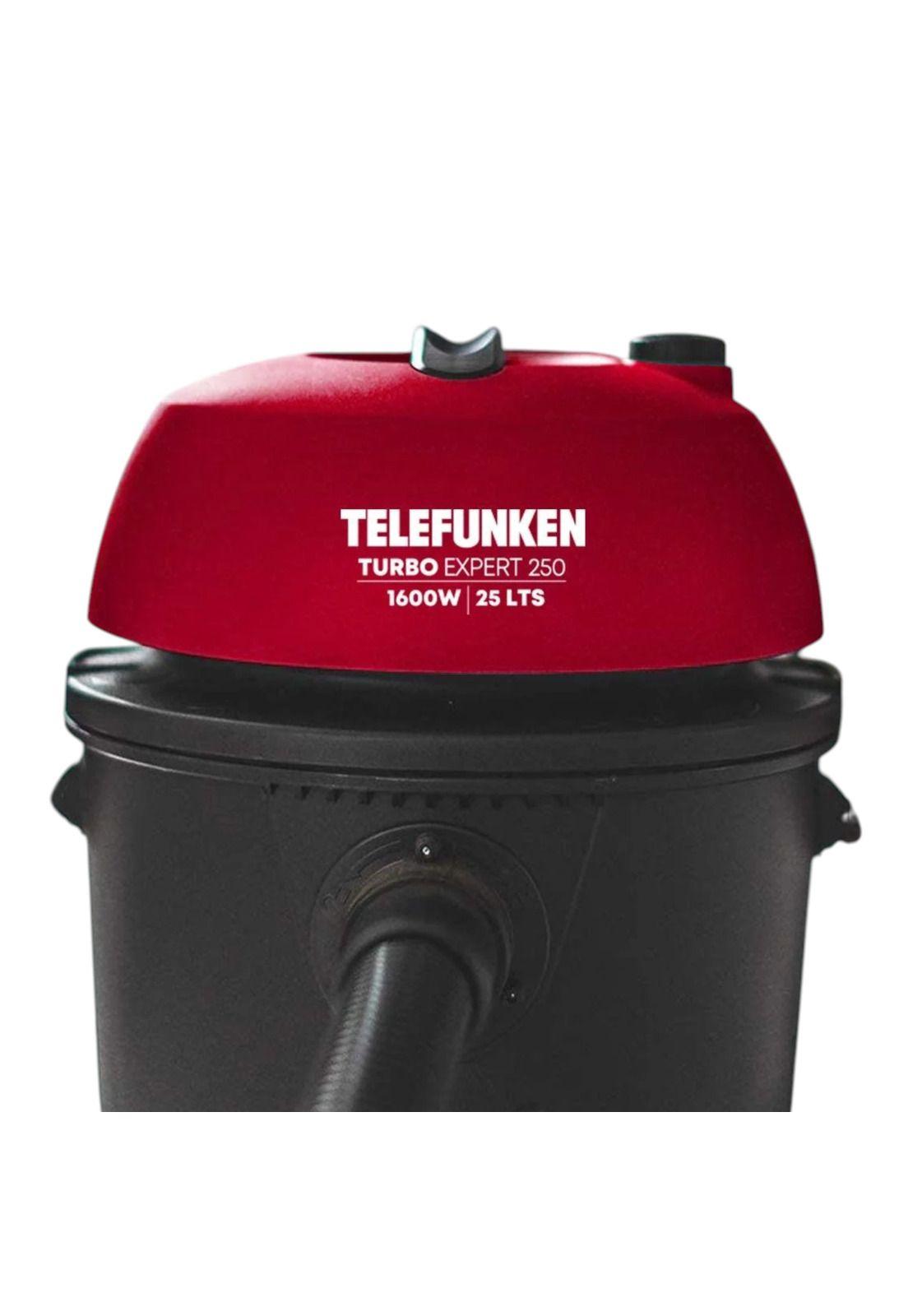 Aspiradora WET / DRY Turbo Expert 250 1600W 25 Litros  Black-5