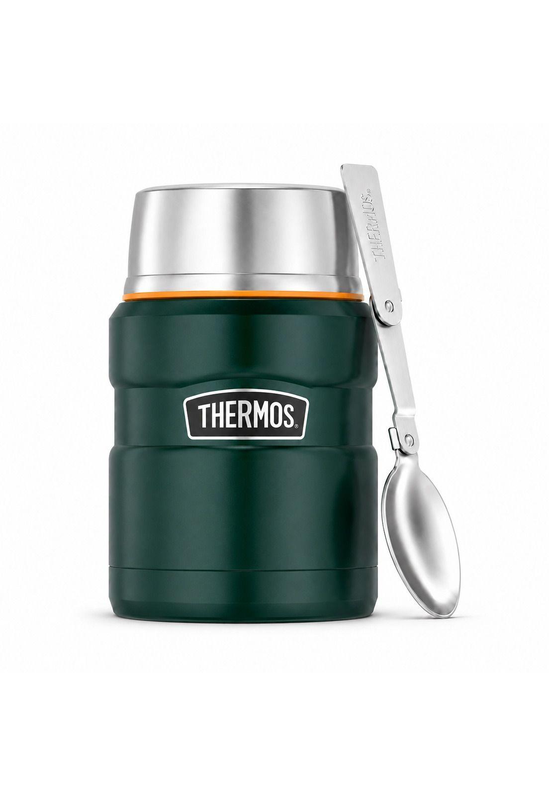 Termo de Comida Premium Inox Thermos King  700ML Verde-0
