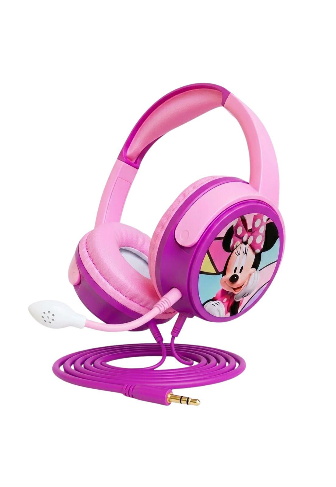 Audífonos Disney Minnie Kids de niñas Micrófono Desmontable-3