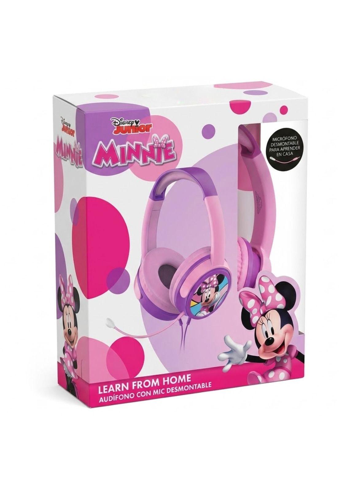 Audífonos Disney Minnie Kids de niñas Micrófono Desmontable-7