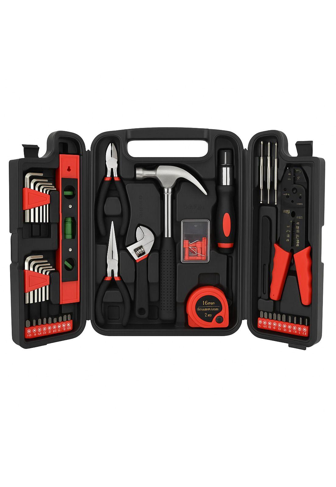 Kit de Herramientas 129 Piezas Multiusos con Maletín DM-0030-5