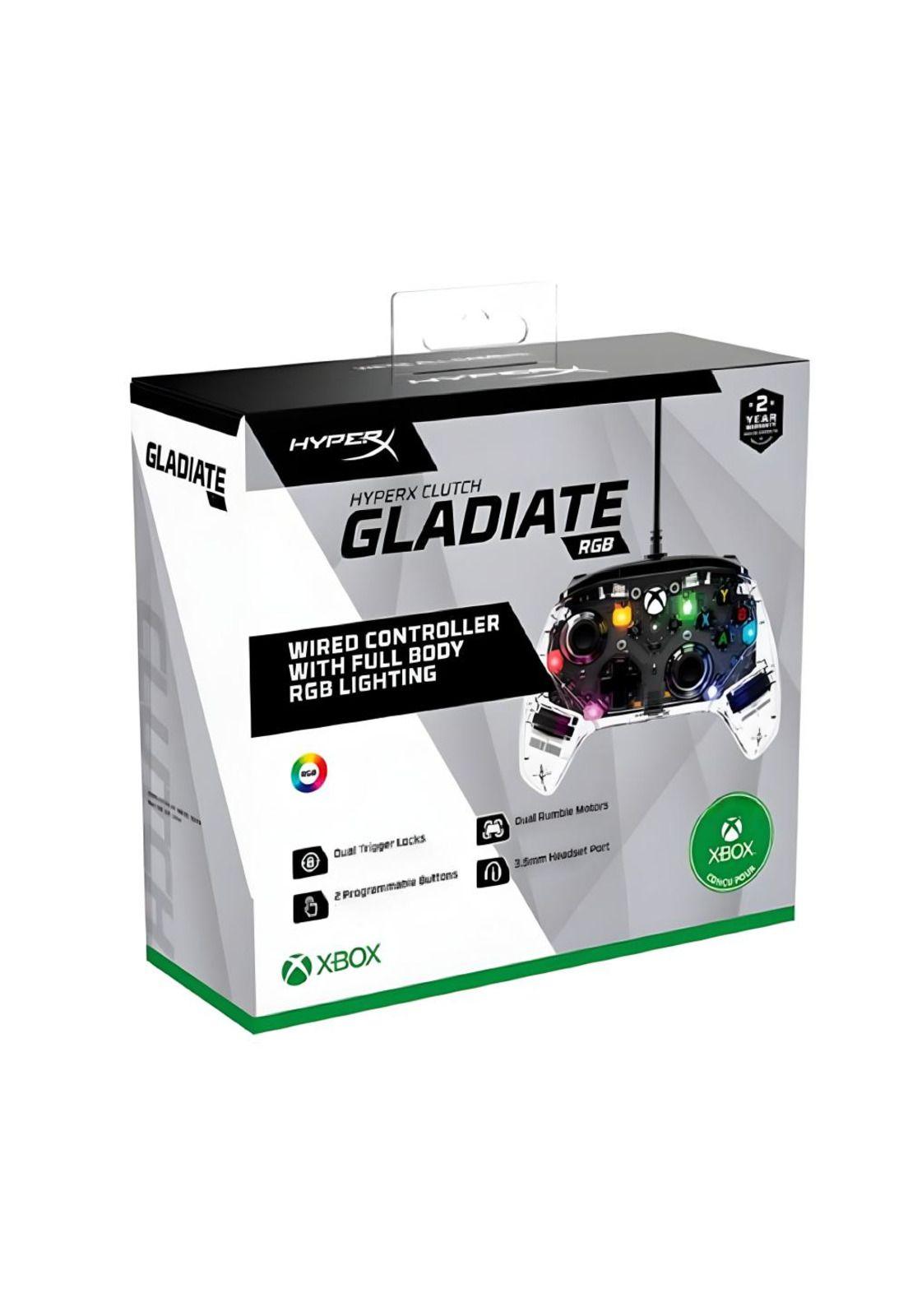 Gamepad Wired HyperX Clutch Gladiate RGB Multiplataformas-0