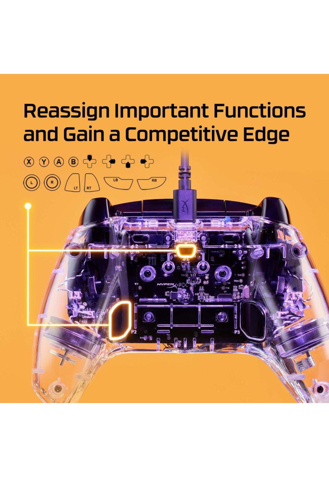 Gamepad Wired HyperX Clutch Gladiate RGB Multiplataformas-7