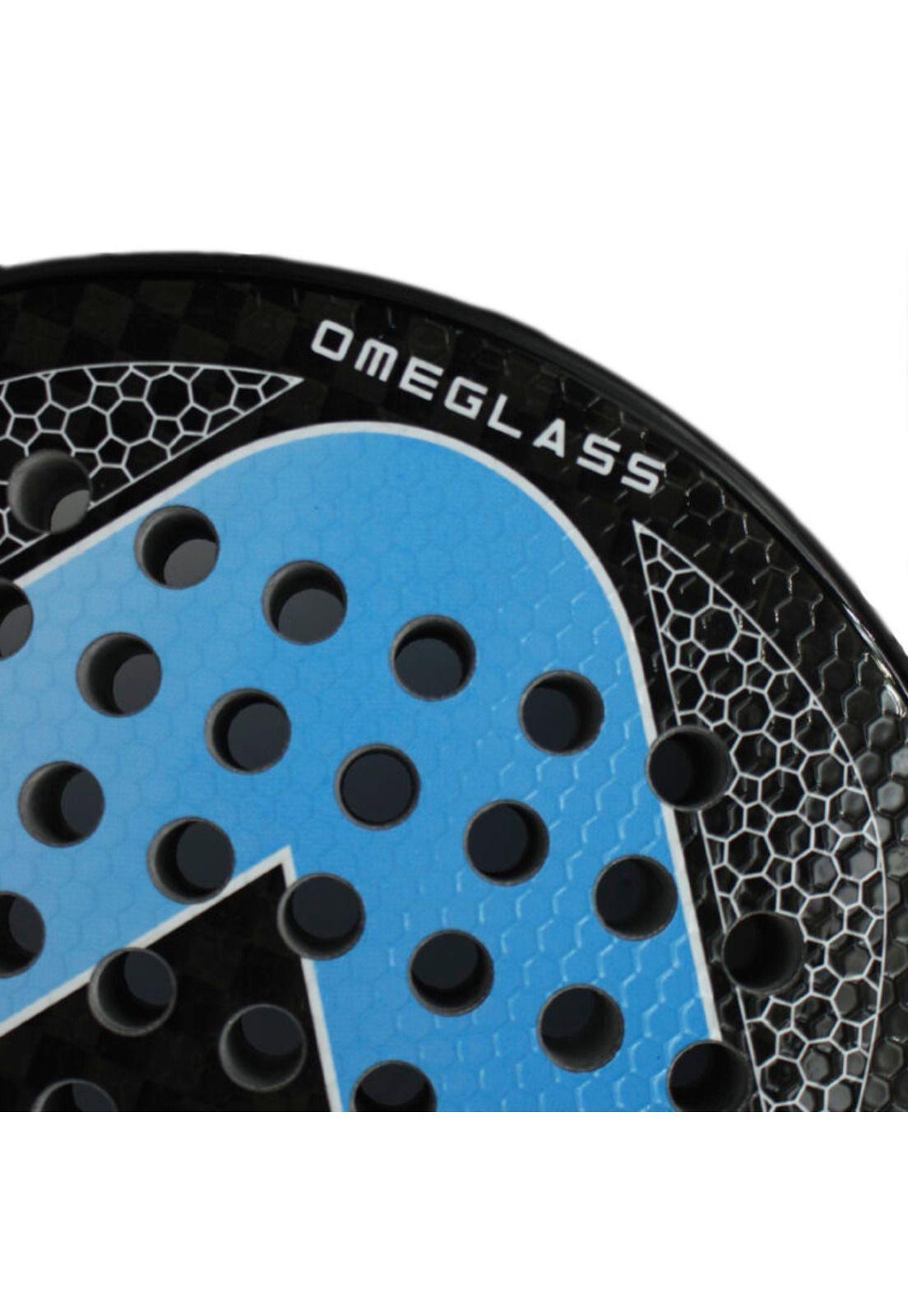 Pala de Padel de Fibra de Carbono  Amasport 12K Omeglas-4