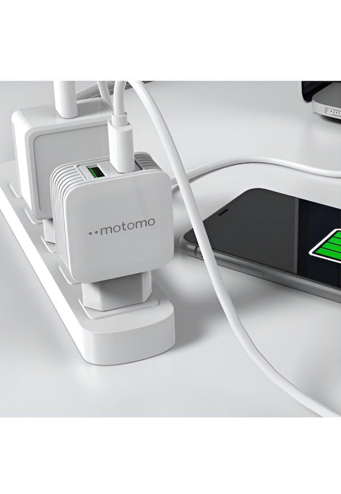 Cargador Para Iphone Motomo 12W Lighning 1m Certificado SEC-6