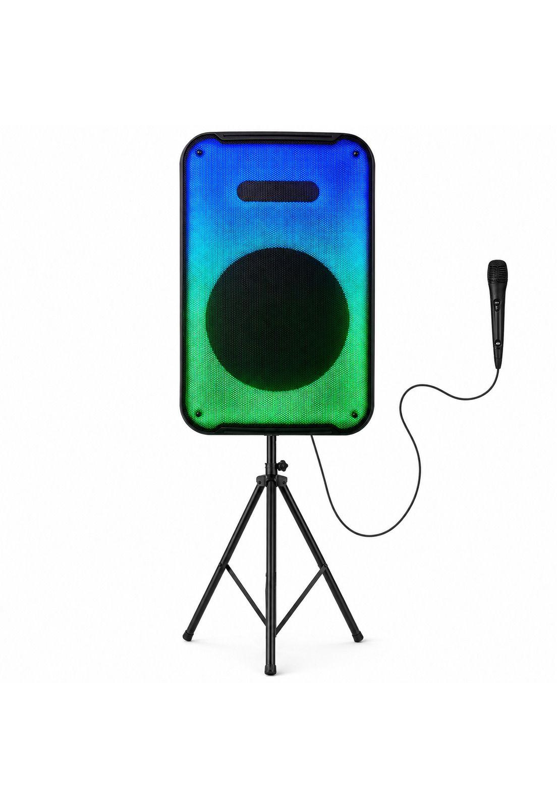 Parlante Bluetooth Flaming Ambiglow 12" RGB (Atril+ Mic) 30W-2