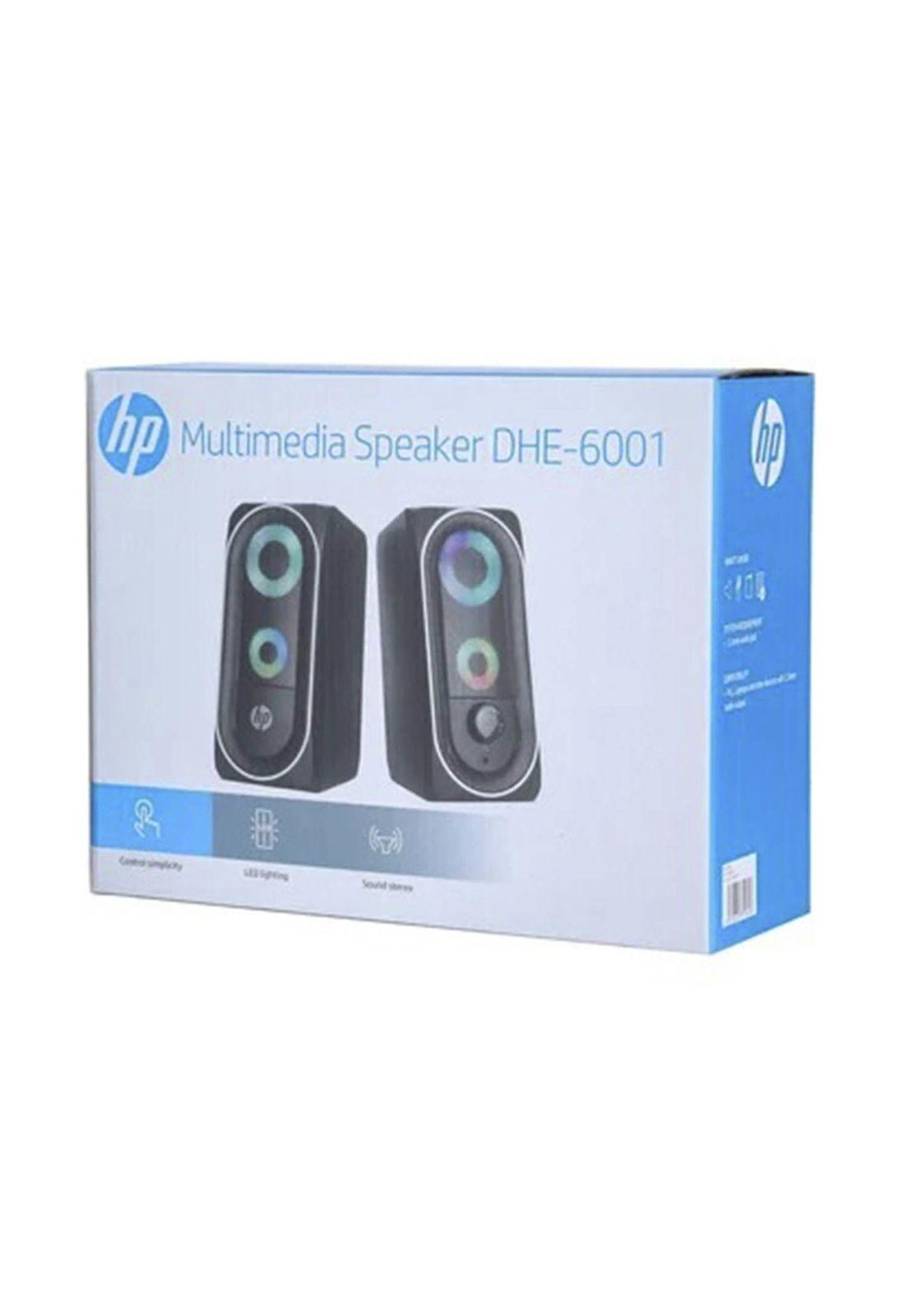 Parlante USB HP de 6W Estéreo con Iluminación Rgb DHE-6001-5