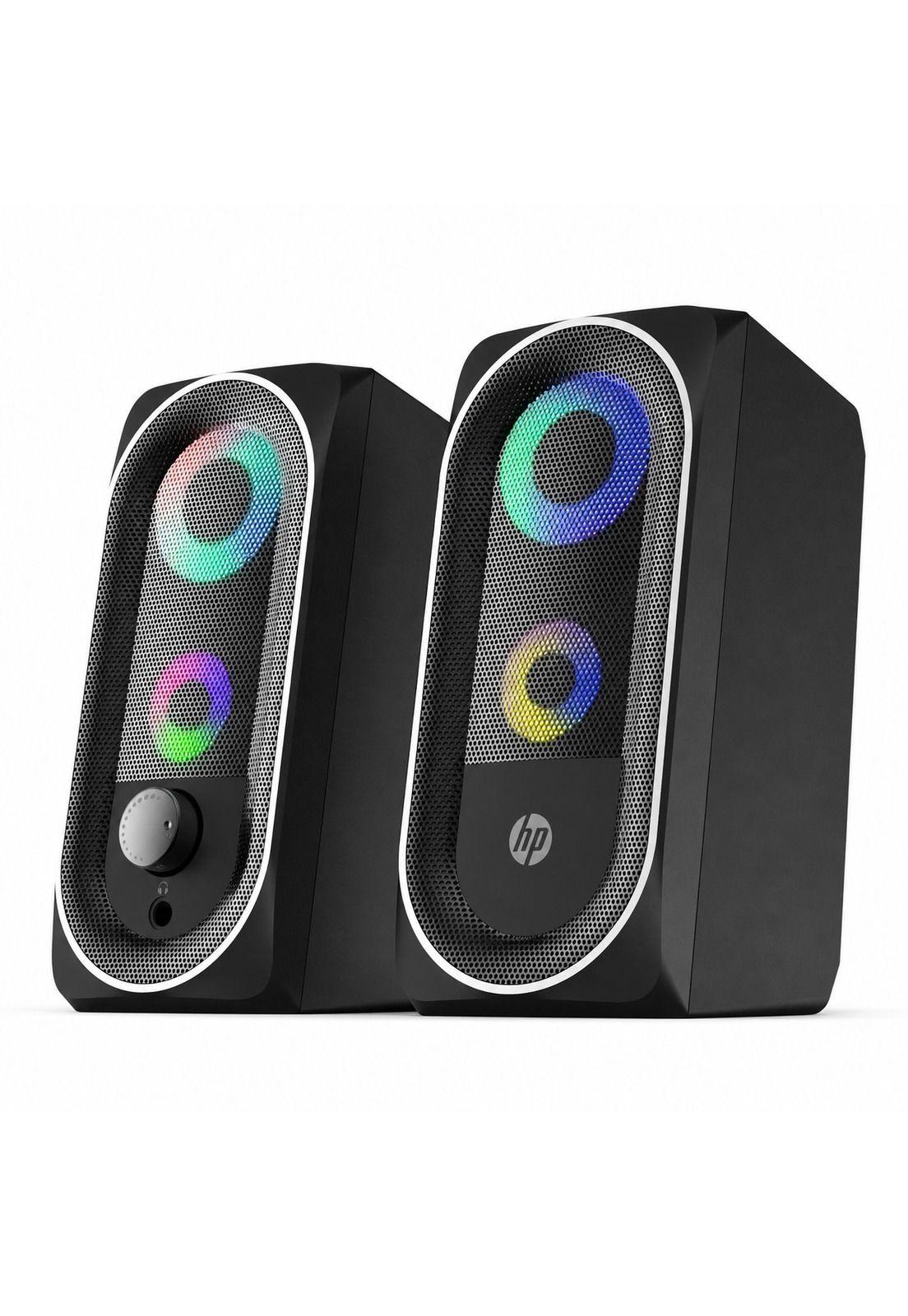 Parlante USB HP de 6W Estéreo con Iluminación Rgb DHE-6001-2