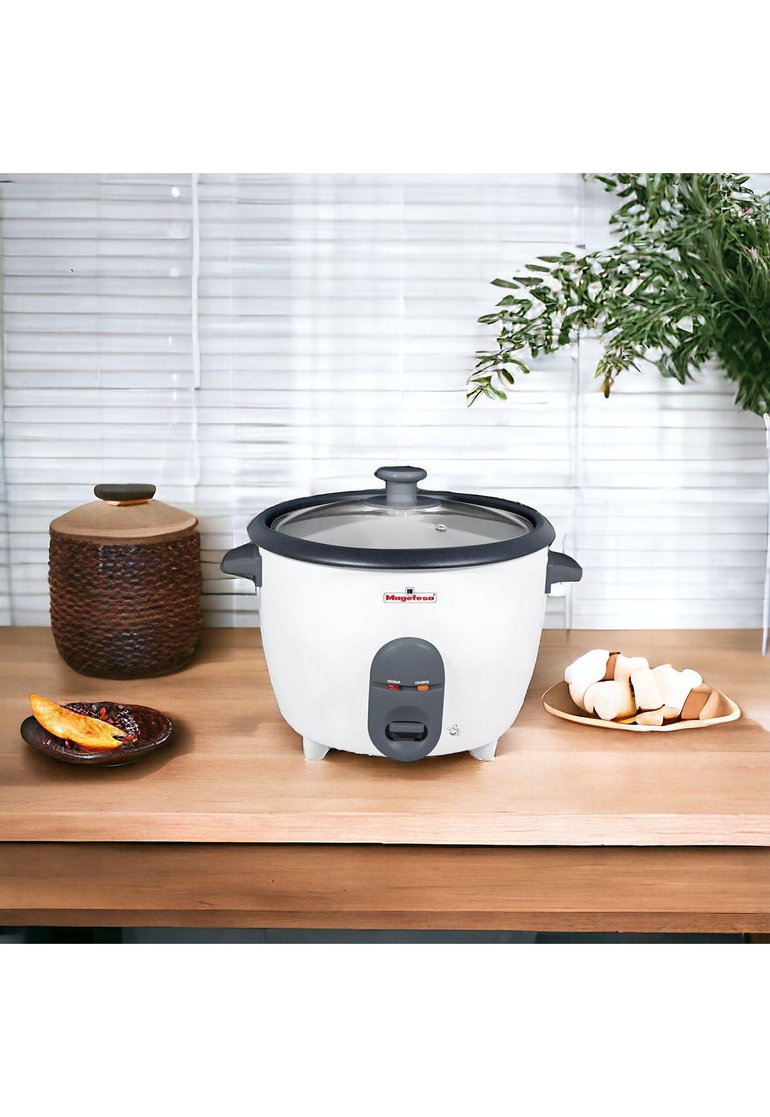 Olla Arrocera Eléctrica Magefesa 1.5L Sativa Pro MGF3723 WH-3