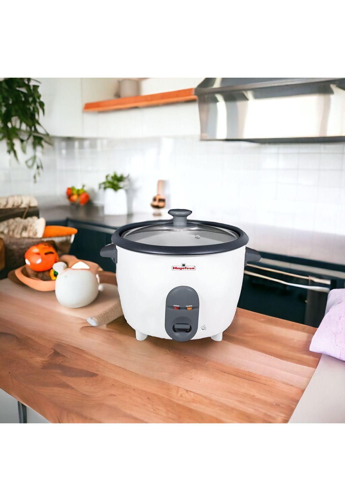 Olla Arrocera Eléctrica Magefesa 1.5L Sativa Pro MGF3723 WH-6