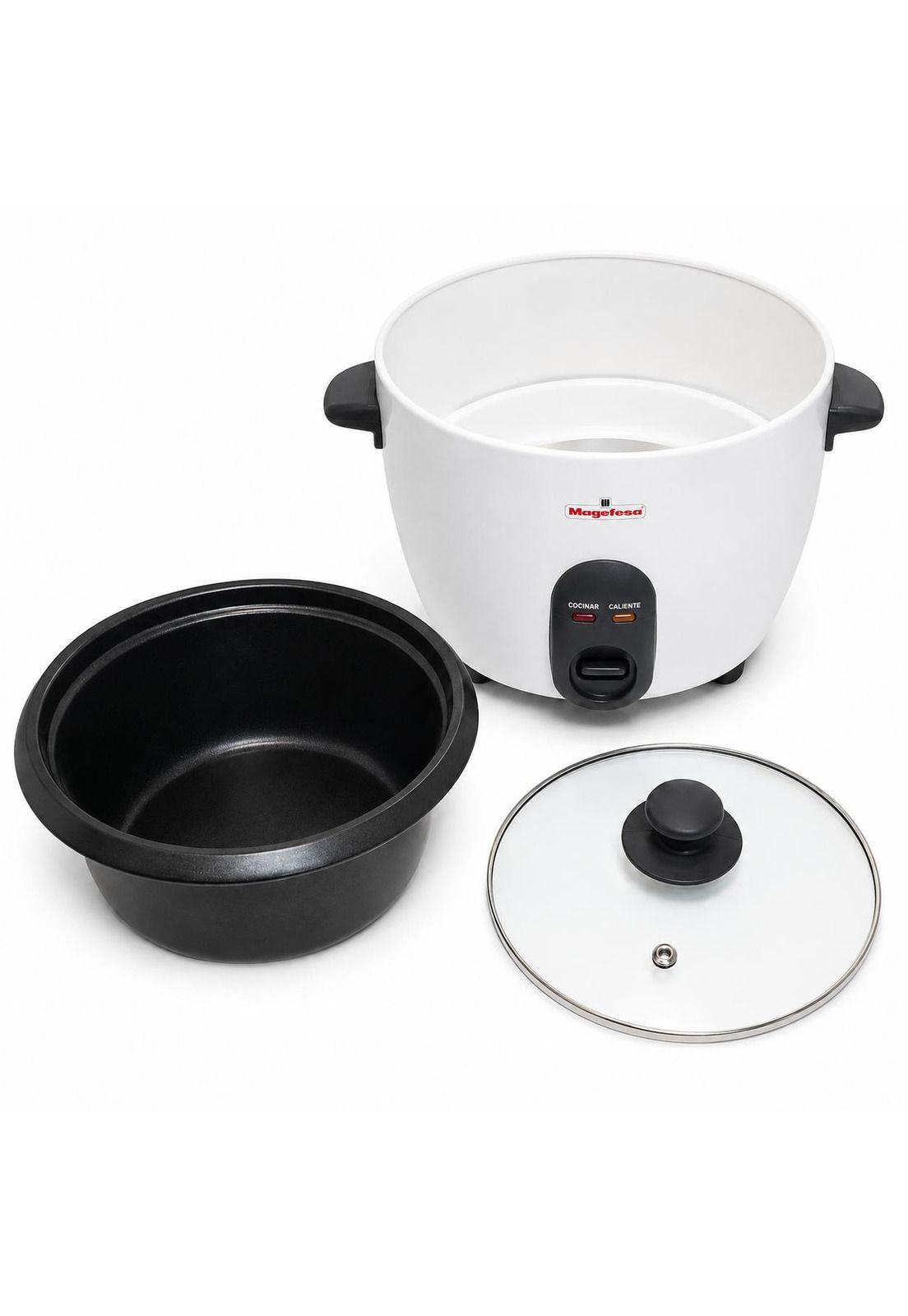 Olla Arrocera Eléctrica Magefesa 1.5L Sativa Pro MGF3723 WH-4