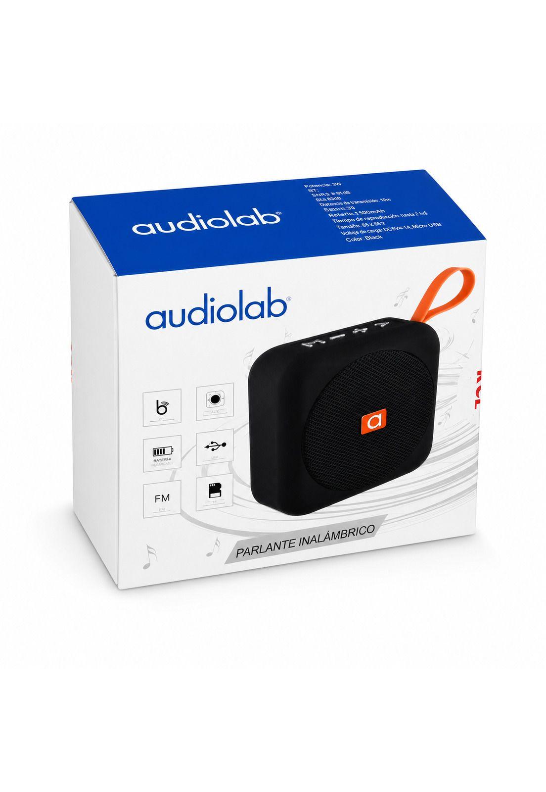 Parlante Portatil Audiolab GO Bluetooth 5.0 Recargable Black-4