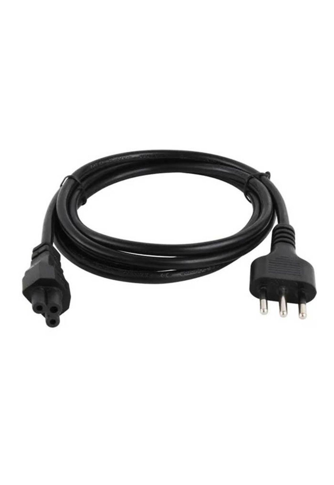 Cable de Poder Tipo Trébol 1.8 MT Reforzado 220V / 3 PIN-2
