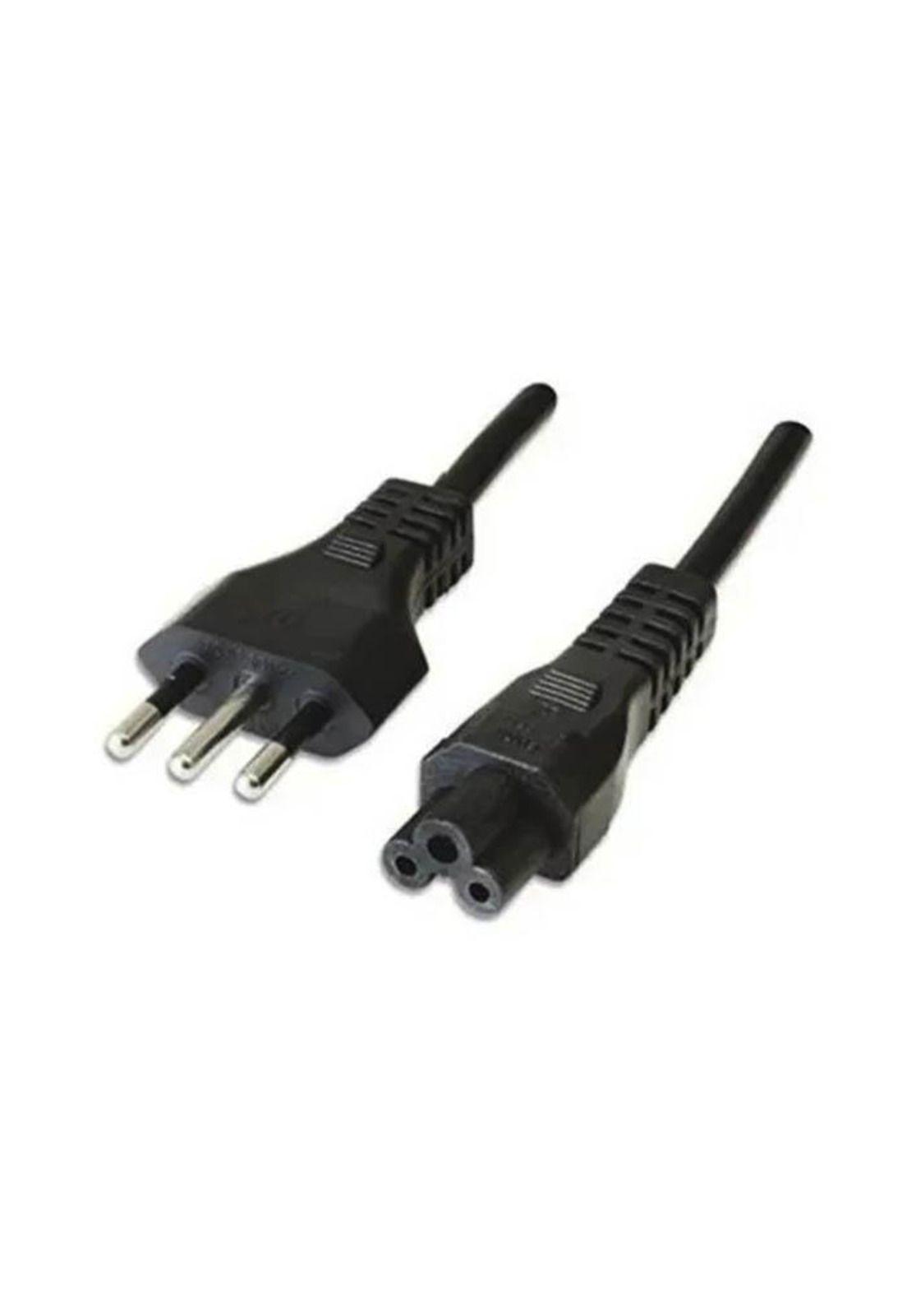 Cable de Poder Tipo Trébol 1.8 MT Reforzado 220V / 3 PIN-3