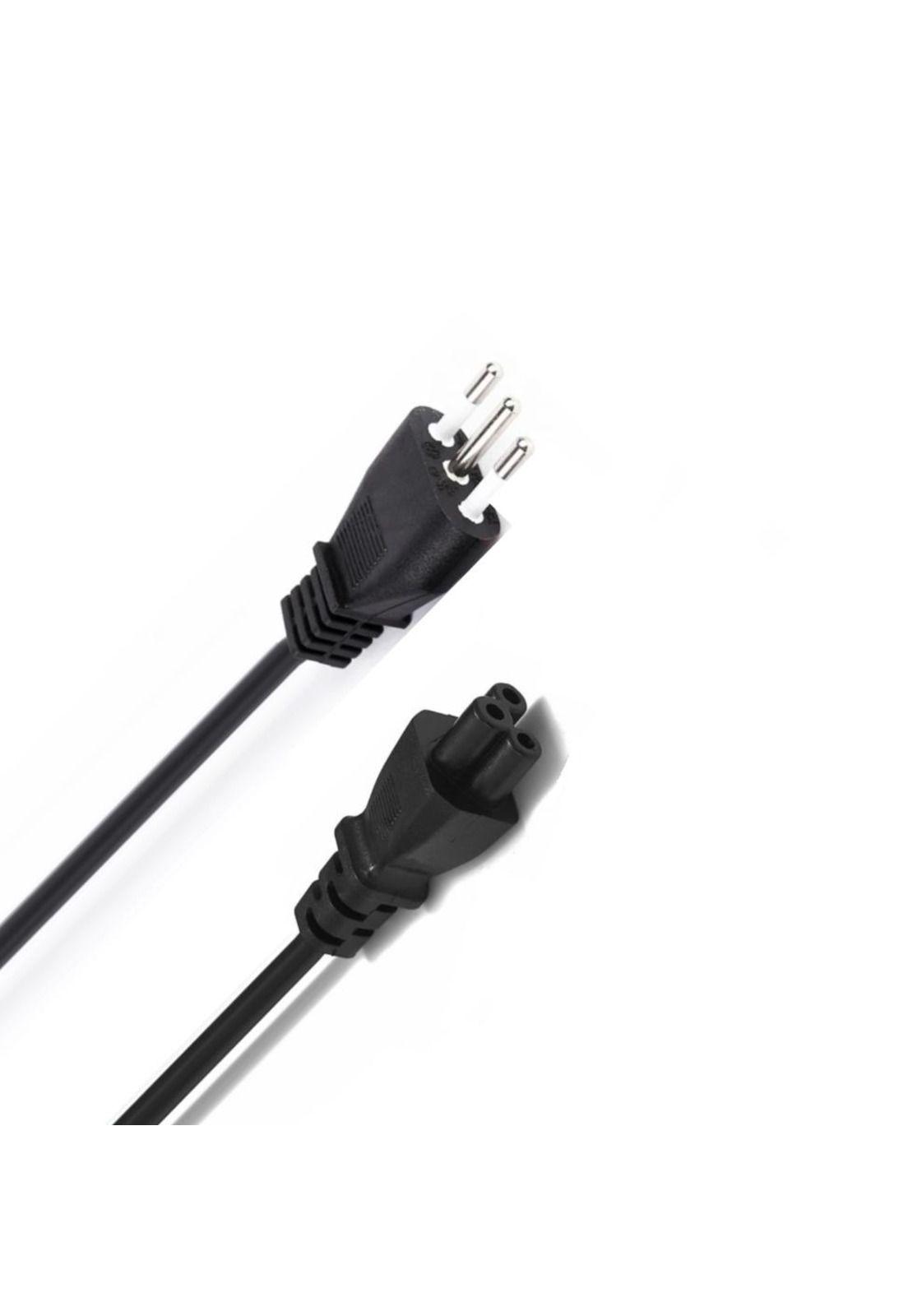 Cable de Poder Tipo Trébol 1.8 MT Reforzado 220V / 3 PIN-6