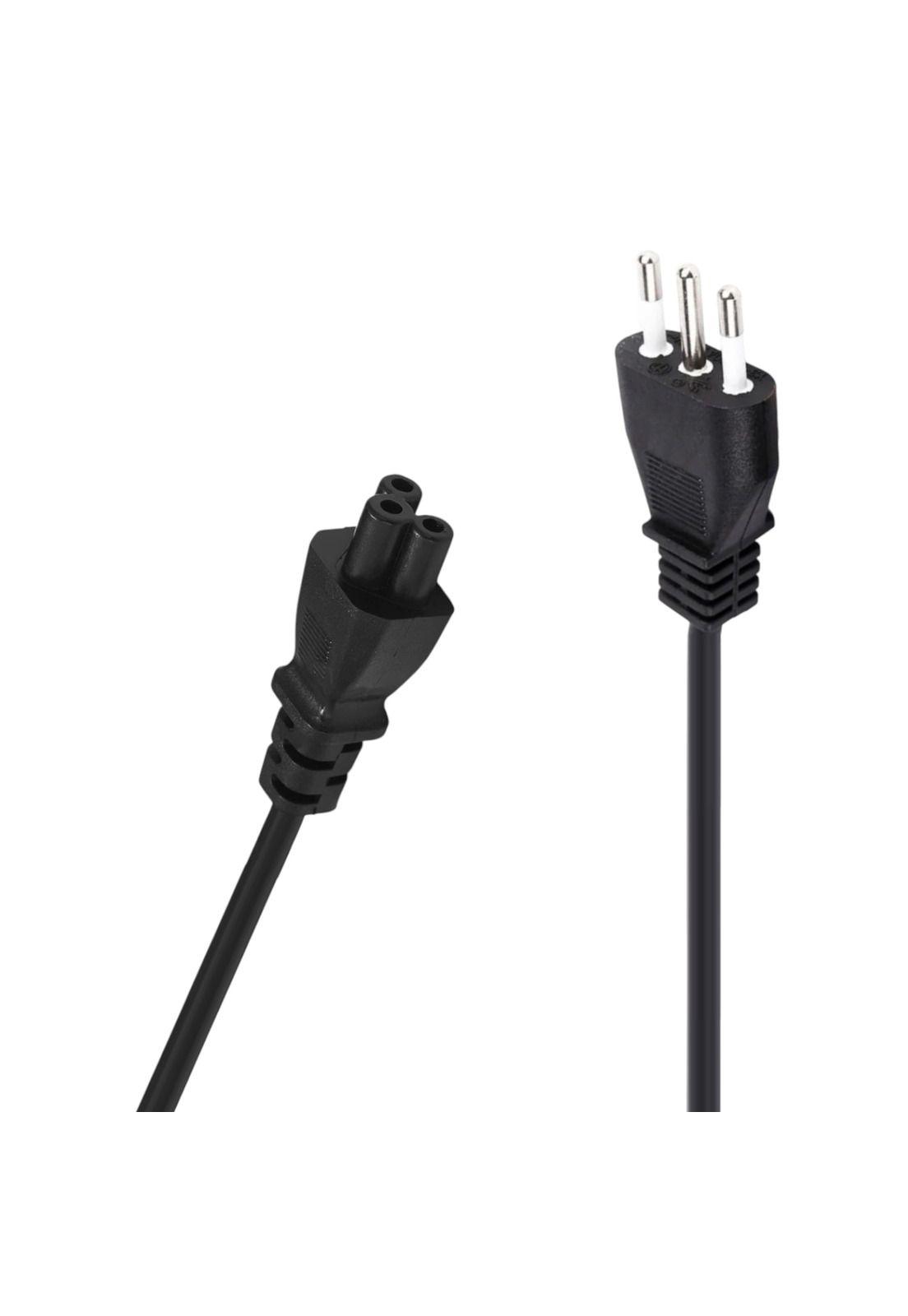 Cable de Poder Tipo Trébol 1.8 MT Reforzado 220V / 3 PIN-3