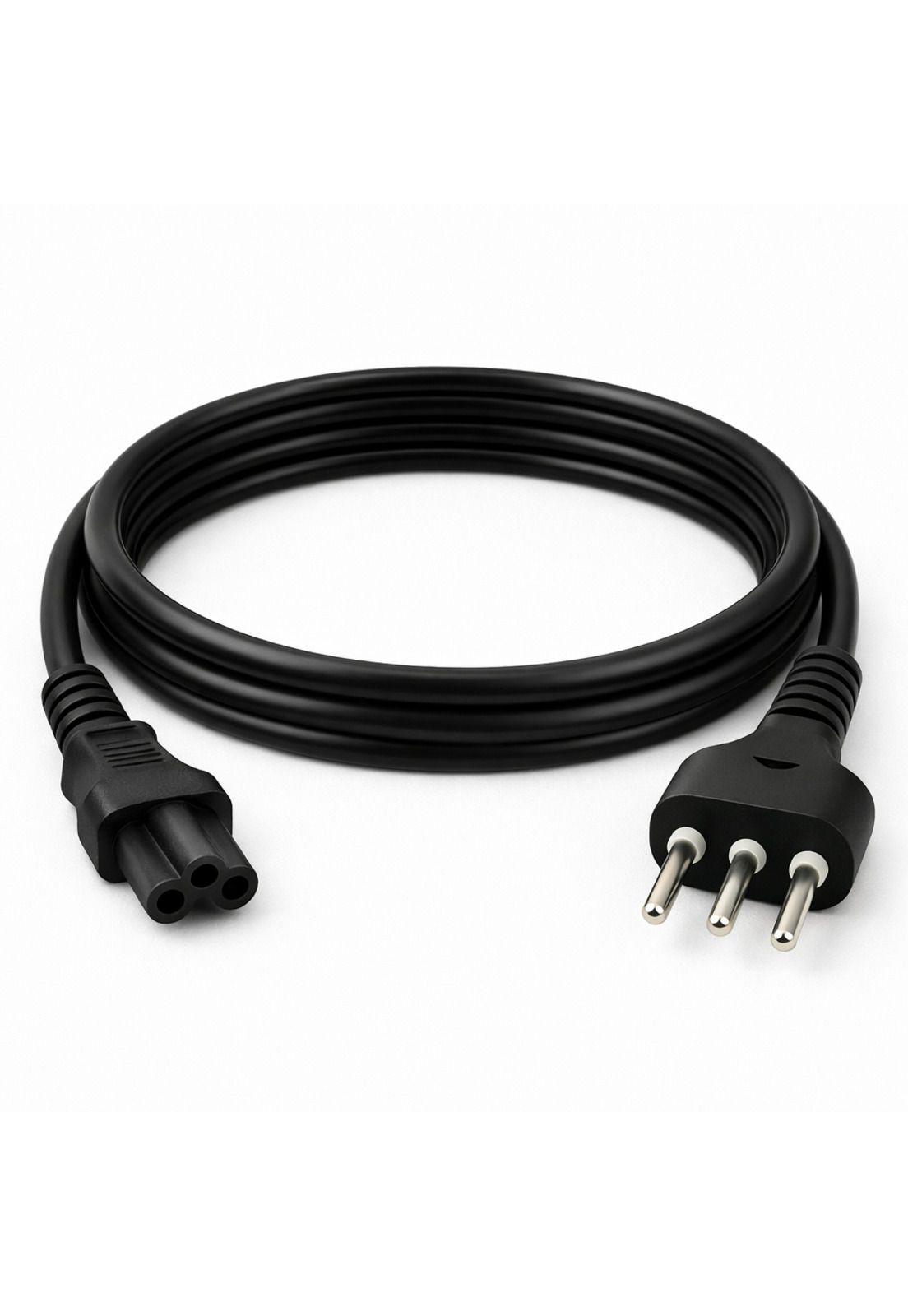 Cable de Poder Tipo Trébol 1.8 MT Reforzado 220V / 3 PIN-2