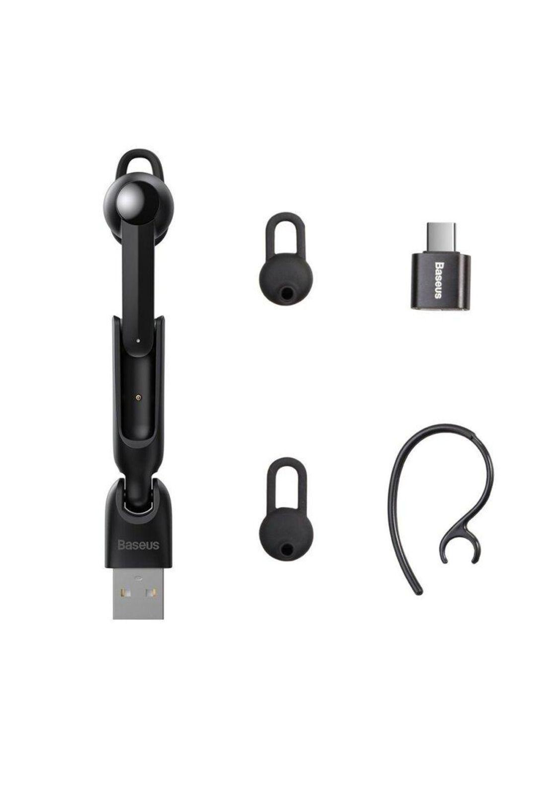 Manos Libre Profesional Baseus Bluetooth 5.0 Encok A05 Black-4