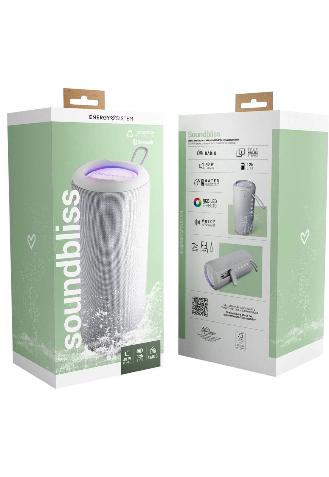 Parlante Portátil BT Energy Sistem Soundbliss TWS 40W /12Hrs-3