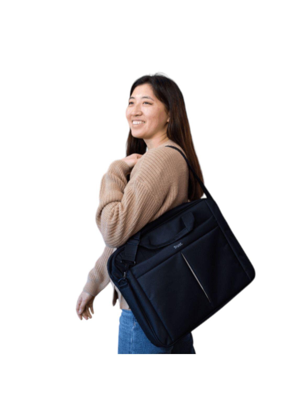 Bolso para Notebook Trust Primo 16" Max Ultra Liviano  Black-7