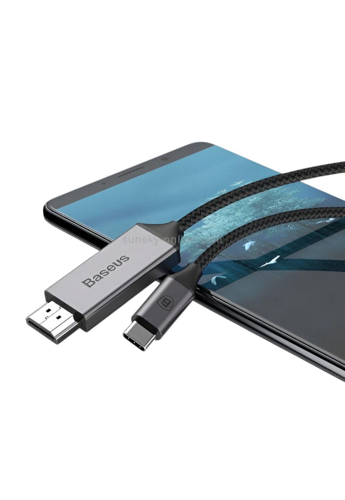 Cable HDMI a USB-C Baseus 1.8 MT Premium 4K Catsy-0G-2
