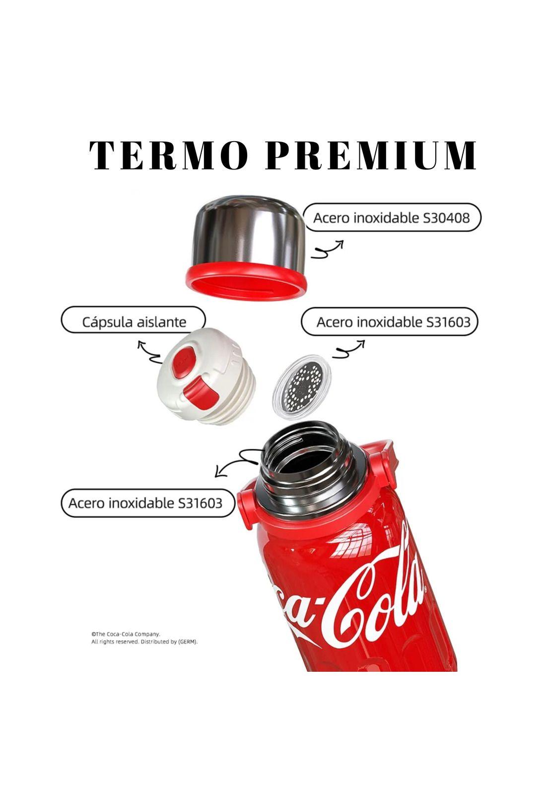 Termo Germ de Acero Inoxidable Coca-Cola 1.2L RED Edition-8