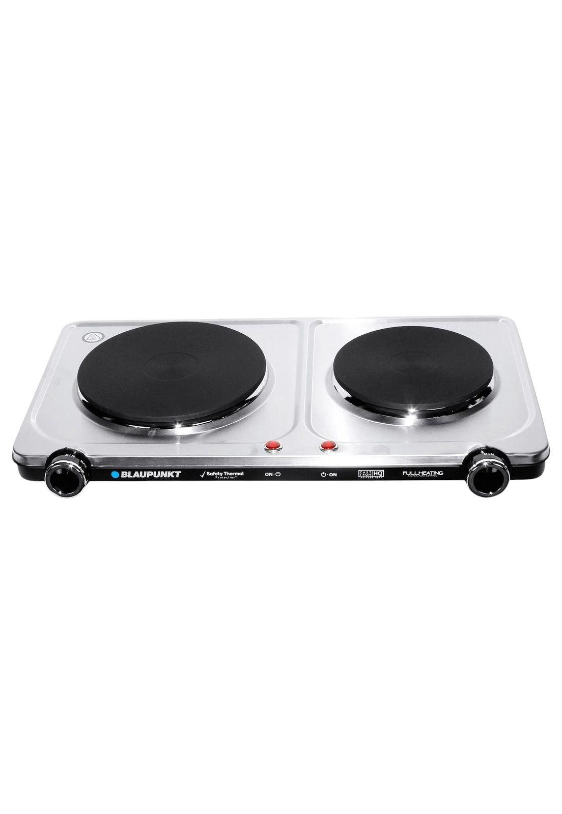 Cocina Encimera Eléctrica Inox Dual Burner 2200W AE12900 SEC-4