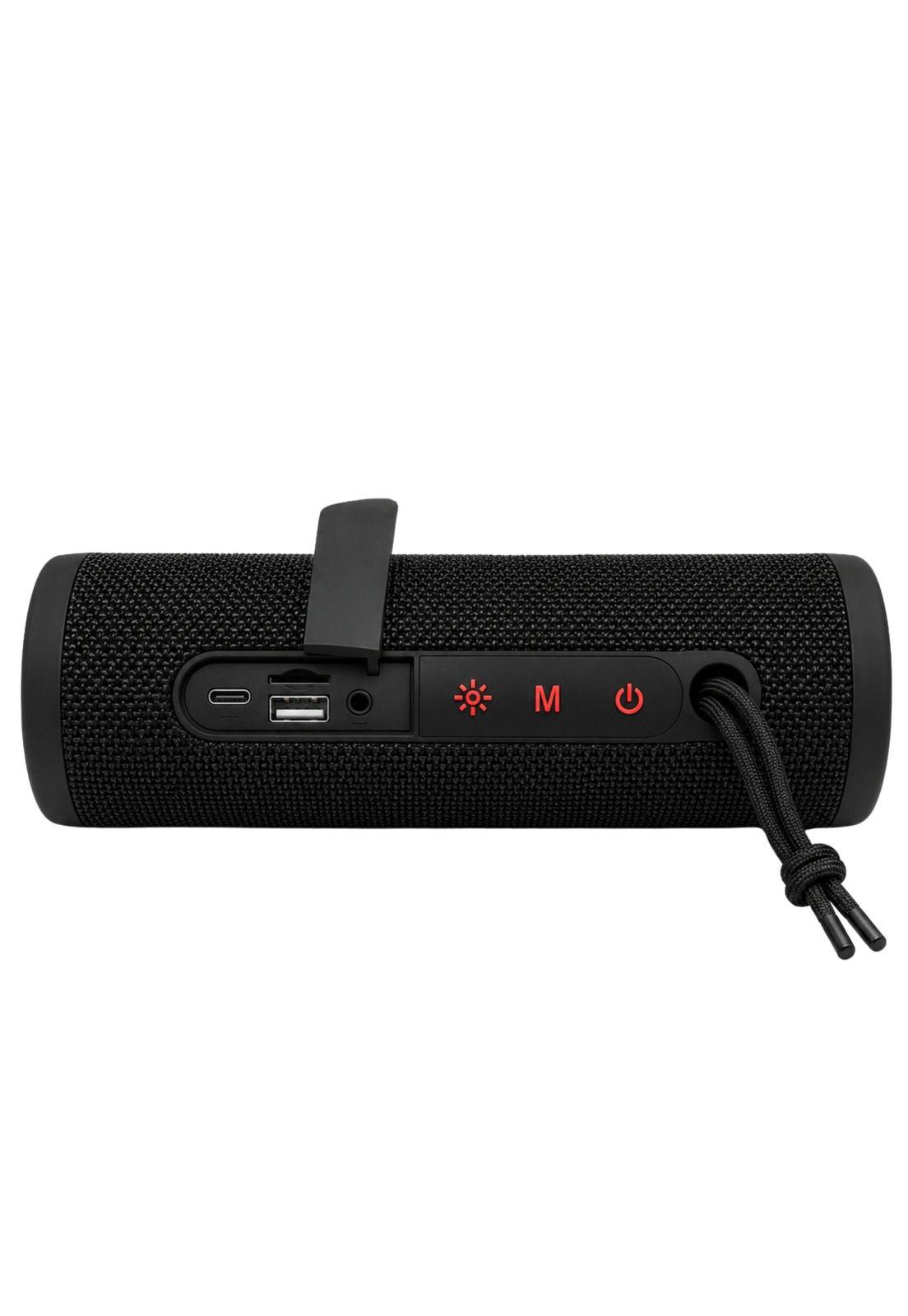Parlante Portátil Bluetooth TWS Iluminación RGB  10W Negro 12Hrs-4