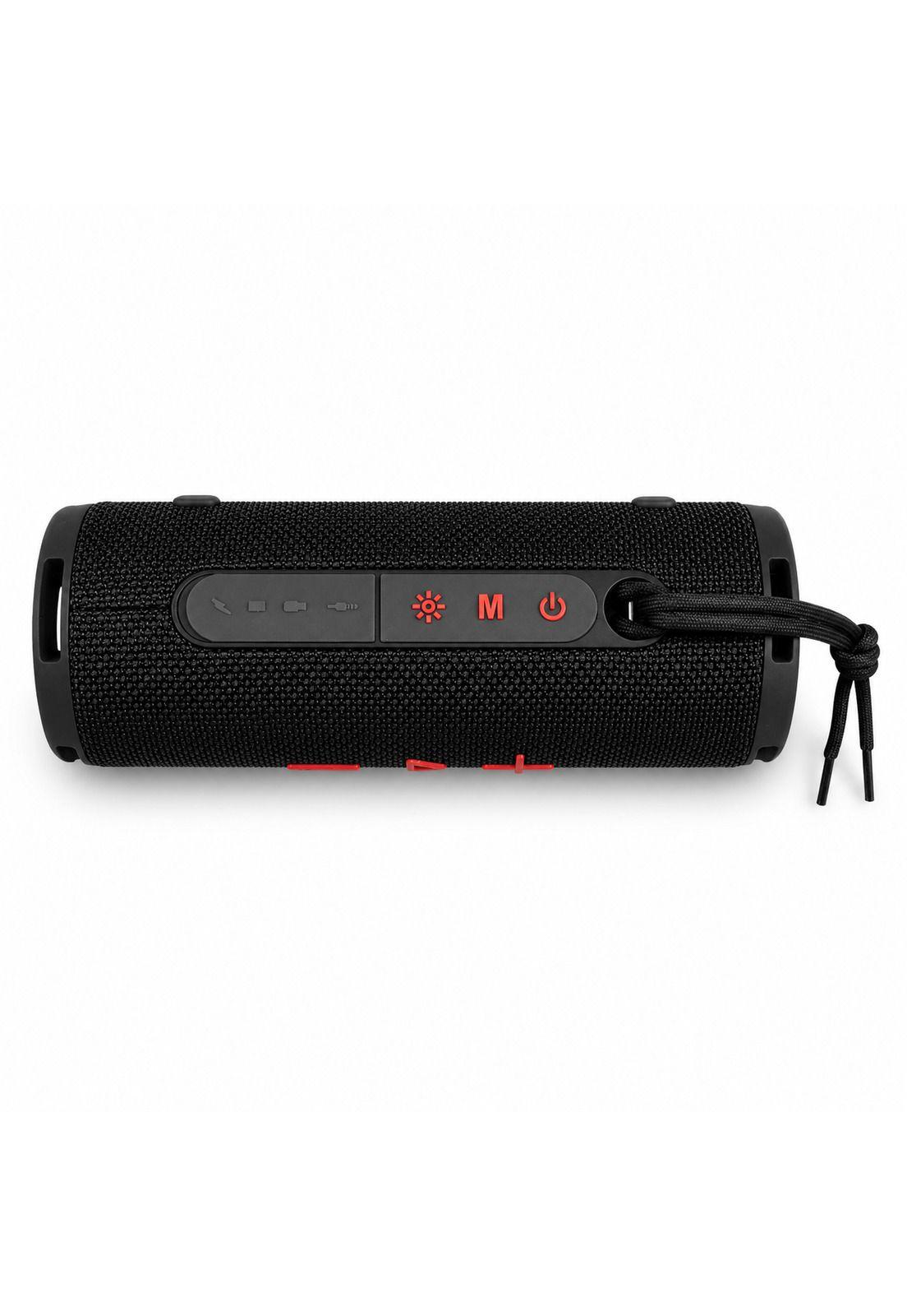 Parlante Portátil Bluetooth TWS Iluminación RGB  10W Negro 12Hrs-8