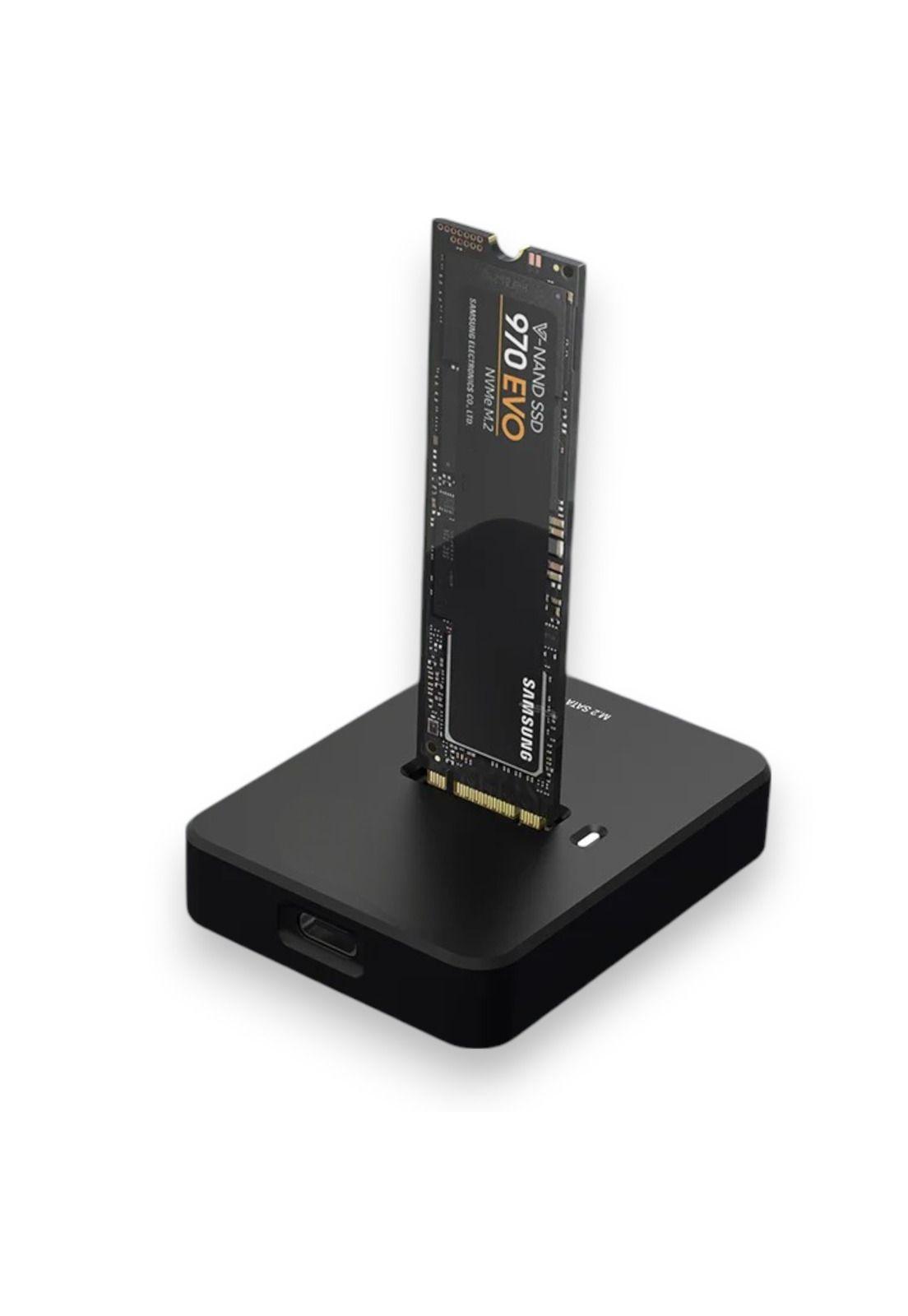 Lector de Discos SSD M.2 Dock Station USB 3.0 + USB-C DCKM2-5