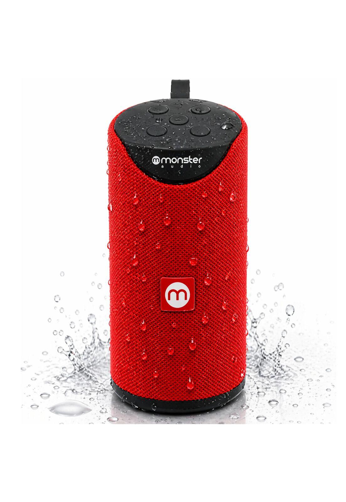 Parlante Portátil Bluetooth Waterproof Monster P450 Rojo-1