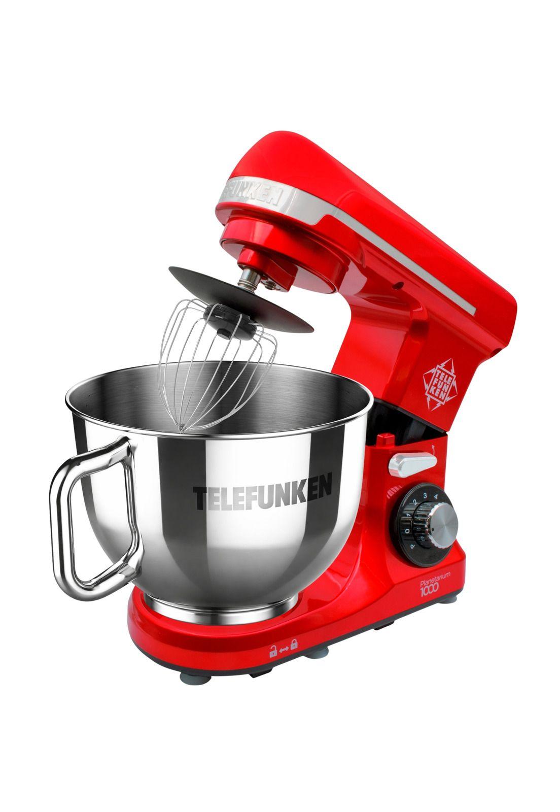 Batidora de Mesa Planetaria Telefunken 1100W 5.7L Vintage-5