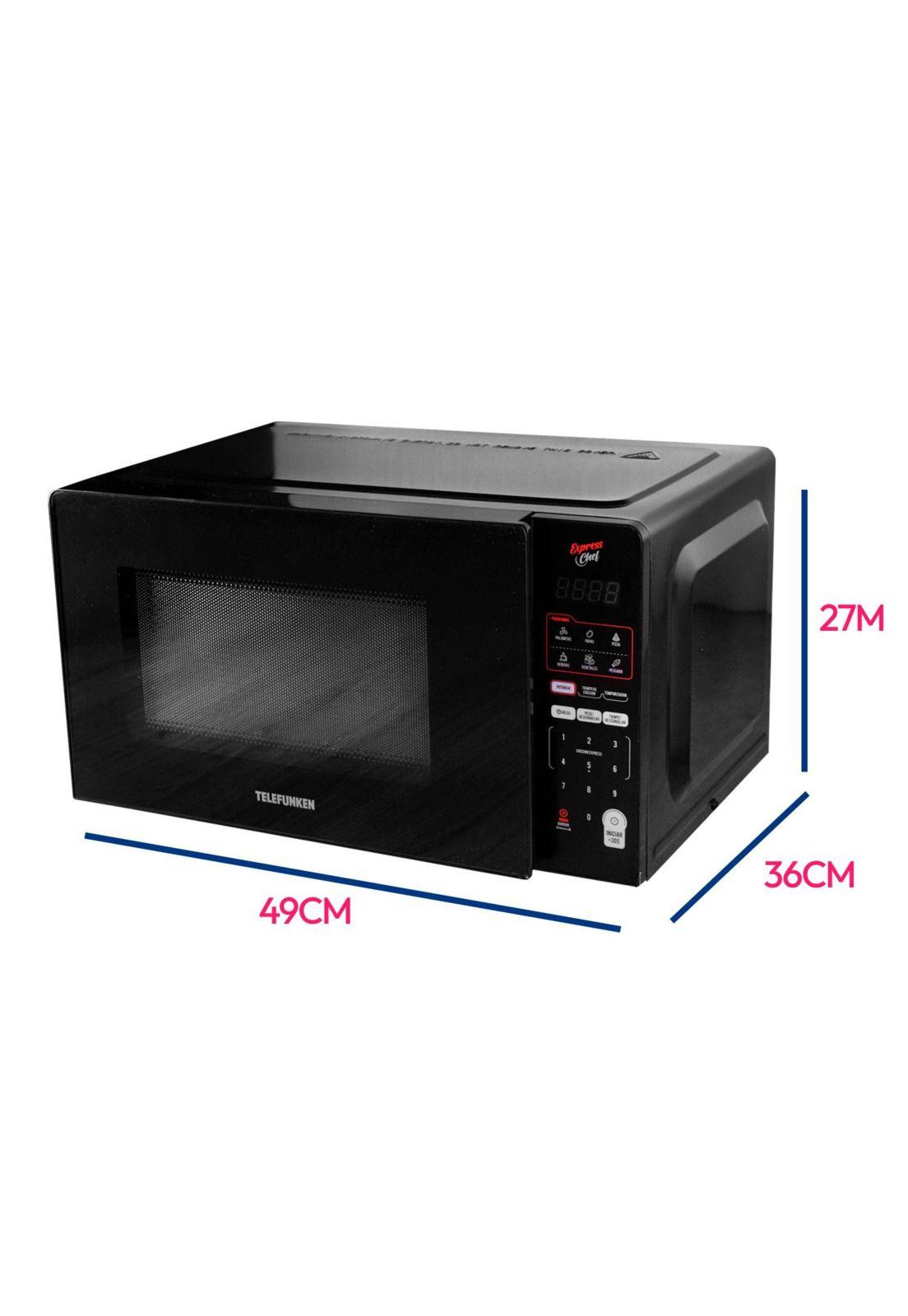 Microondas Express Chef Digital 26 Litros 900W TFK-26D SEC-2