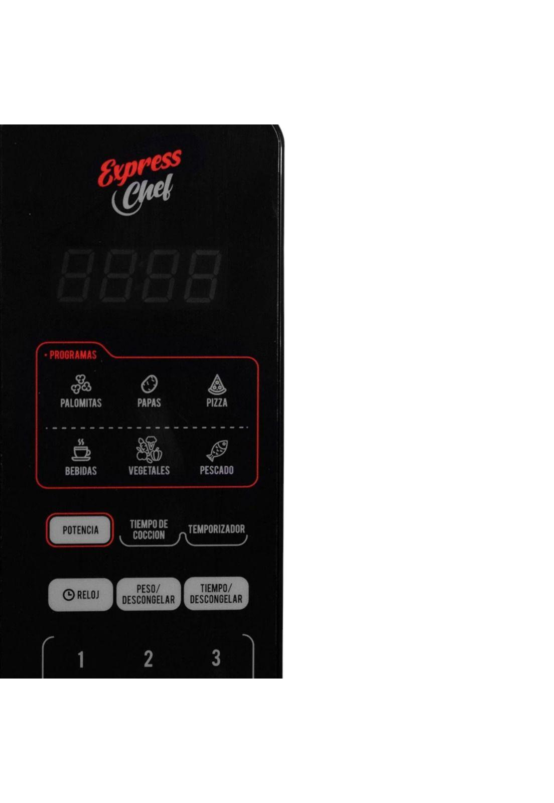 Microondas Express Chef Digital 26 Litros 900W TFK-26D SEC-4