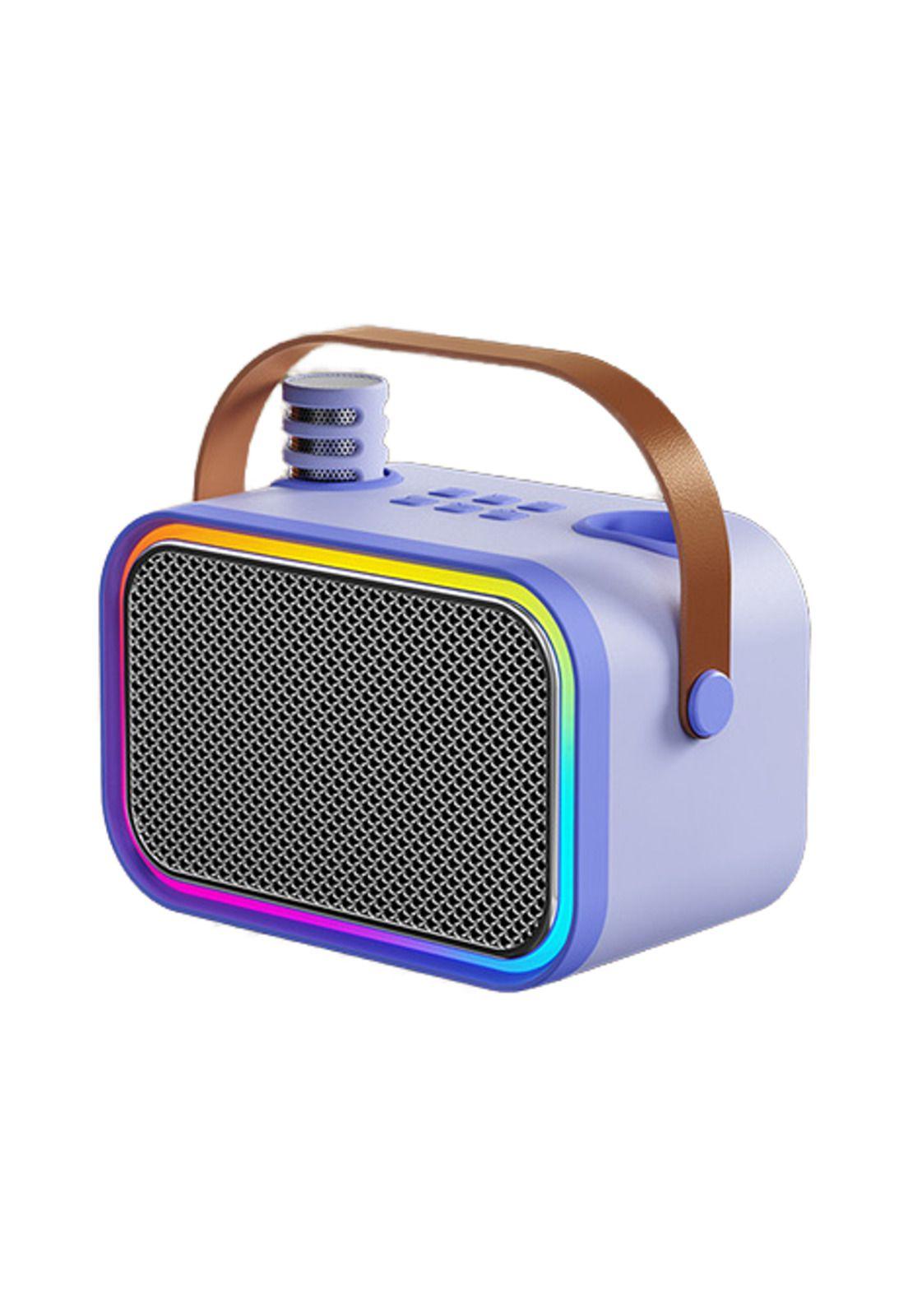Karaoke Infantil RGB con 2 Micrófonos Inalámbricos Lila My Lil Dual Voice-4