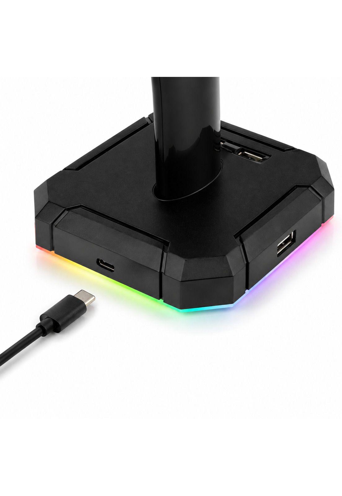 Soporte para Audífonos Redragon Scepter con Hub Usb FULL RGB-5