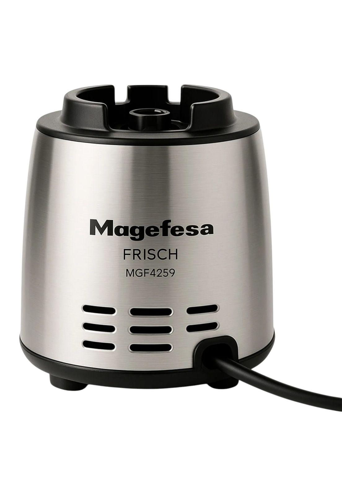 Licuadora Frish Max 1000W INOX Jarra de Cristal 1.5L MGF4259-5