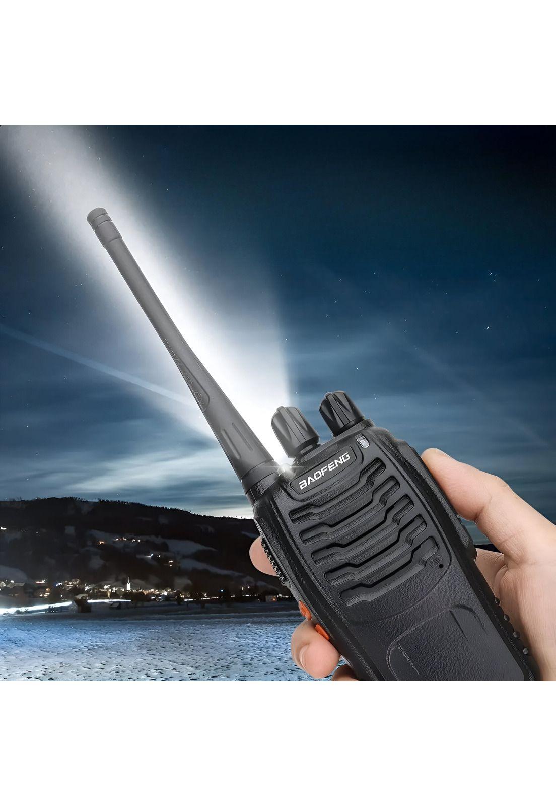 Kit de Radios Intercomunicadores Walkie Talkie 16 Canales BF-7