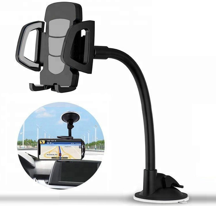 Soporte de Auto para Smartphone con Brazo Telescópico Vidrio-12