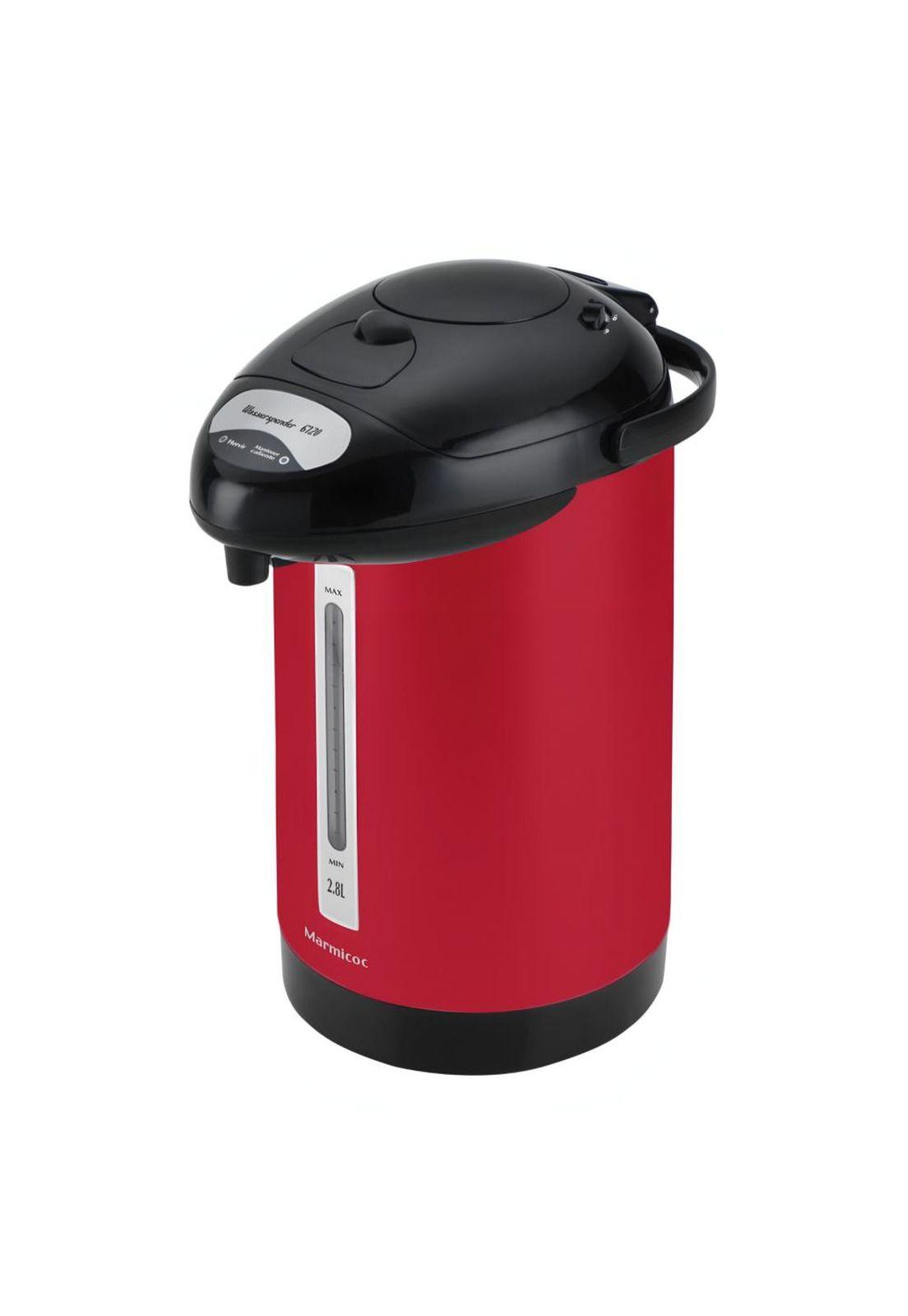 Termo Hervidor de Agua con Dispensador Marmicoc MA6720 Rojo 2.8L-0