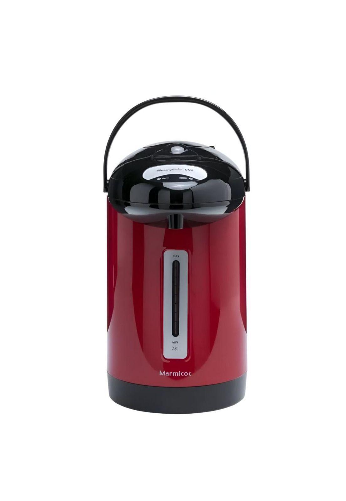 Termo Hervidor de Agua con Dispensador Marmicoc MA6720 Rojo 2.8L-1