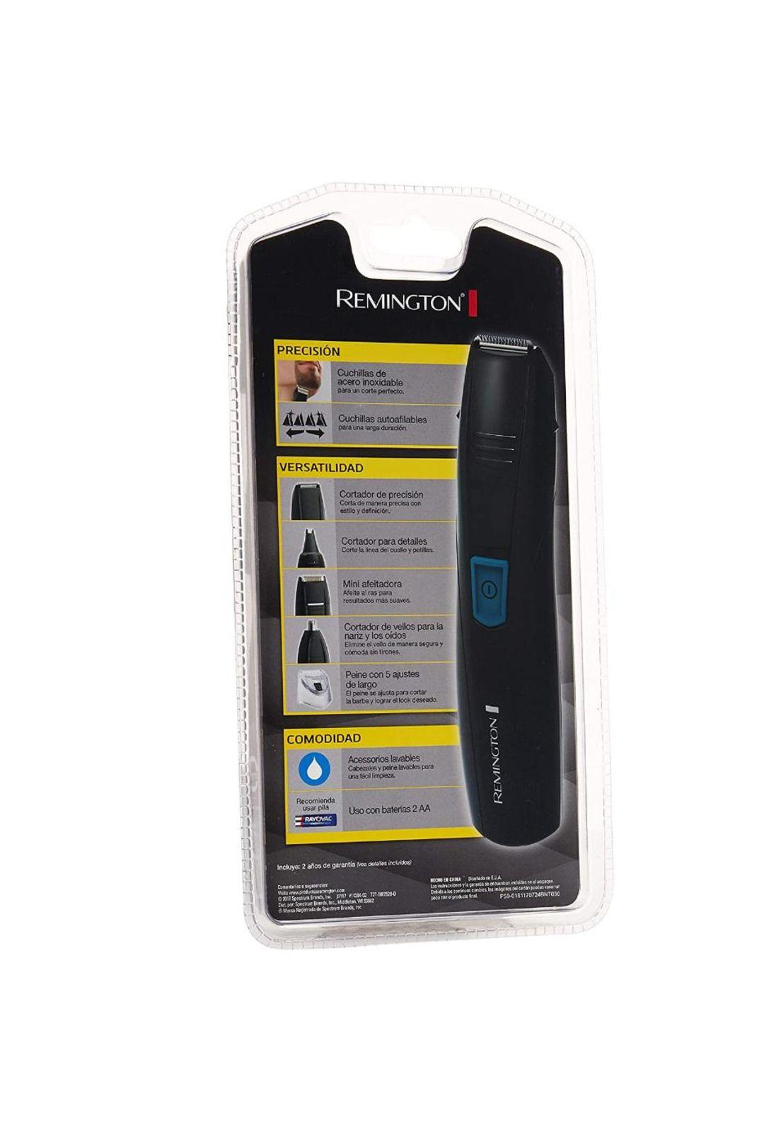 Kit Cortador de Bello Facial Remington 5x1 PG-181 Multiusos-7