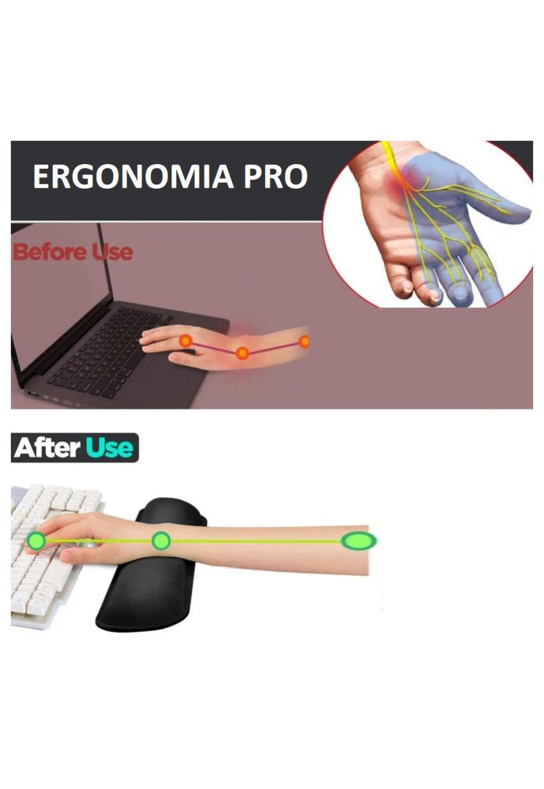 Apoya Muñecas Ergonómico de GEL para Teclado Memory Foam Pro-7