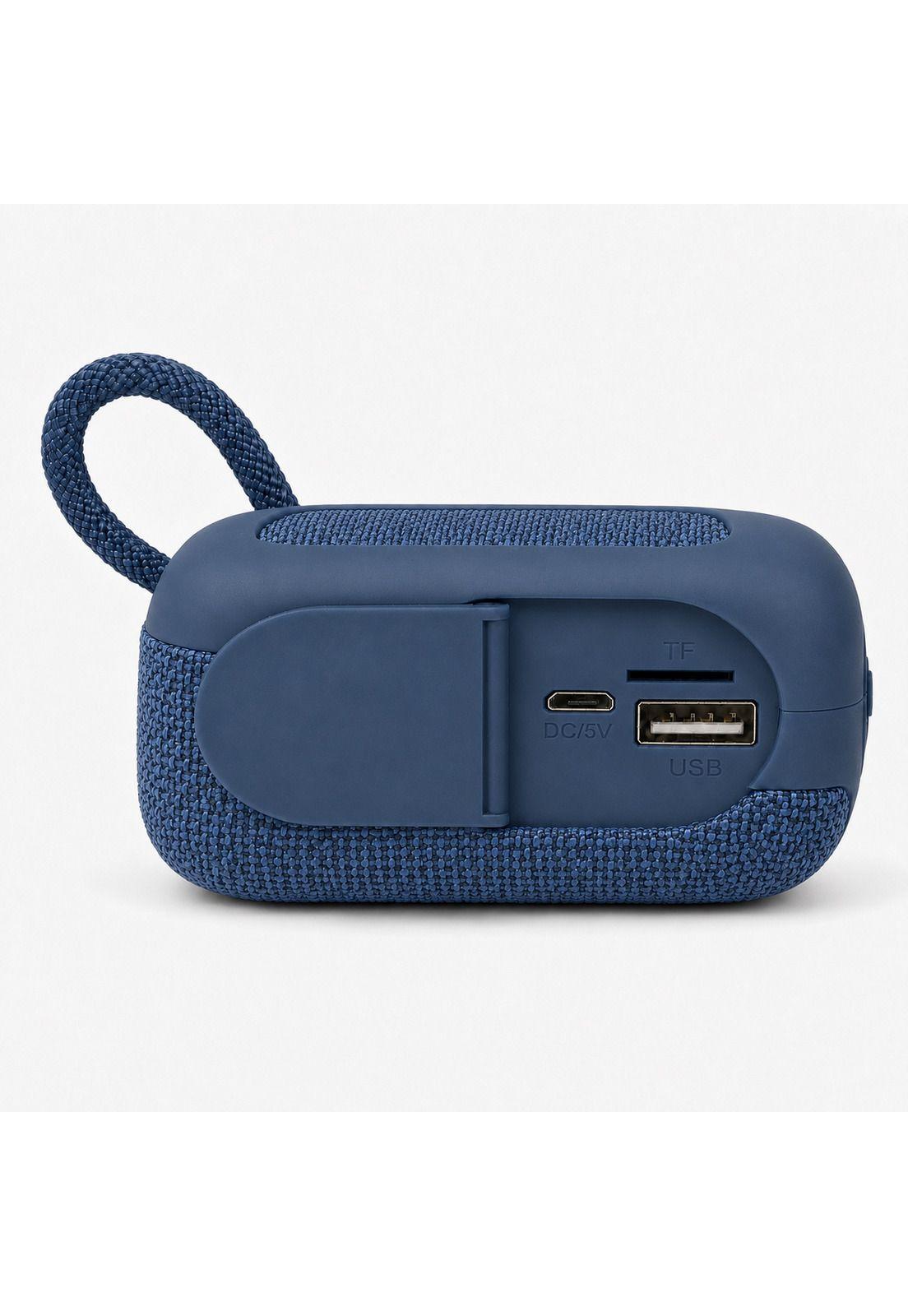 Parlante Portátil Bluetooth Sound GO 10W USB-FM-MicroSD Azul-6