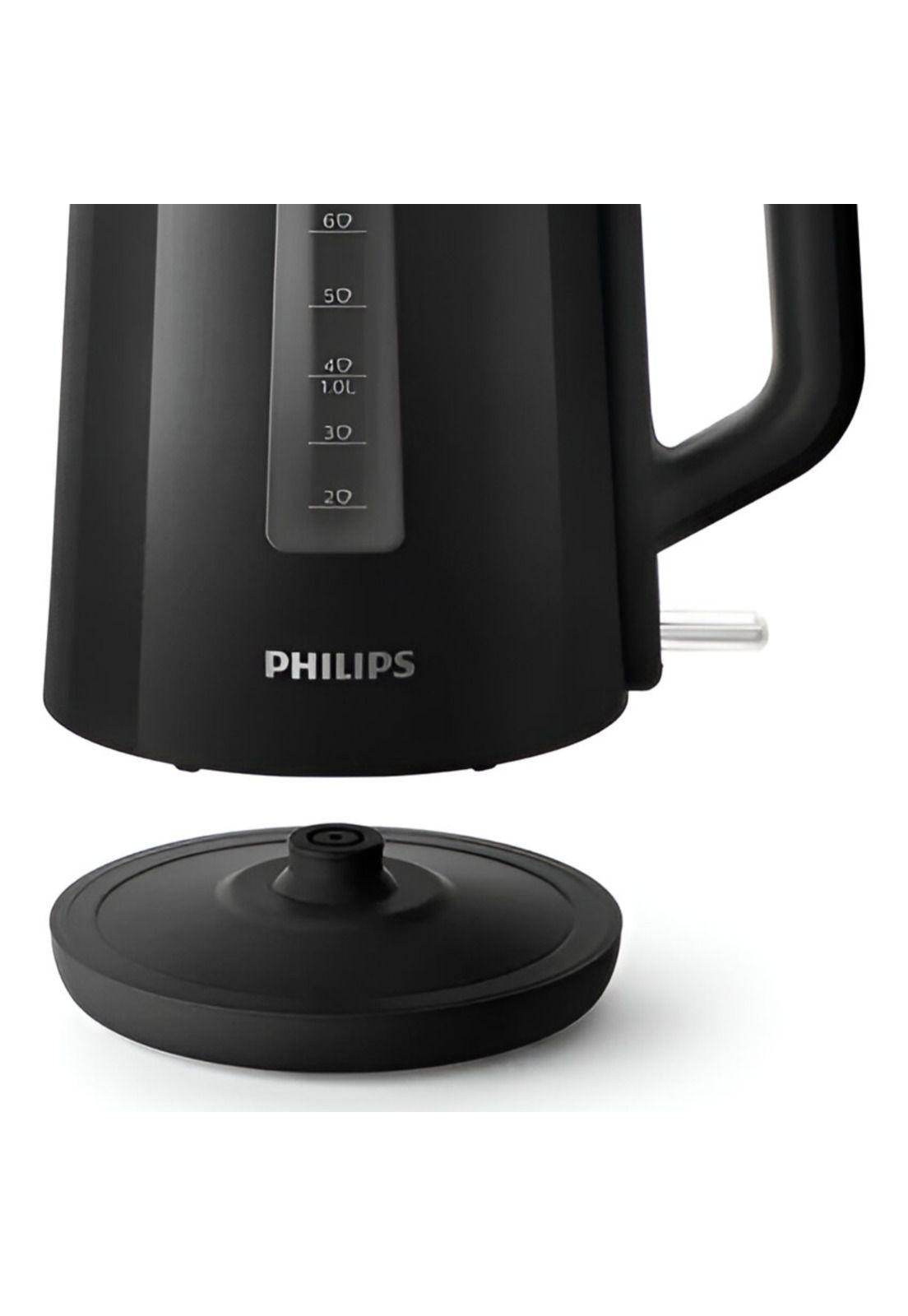 Hervidor Philips 1.7LT Kettle HD9318 Base 360° Black Edition-4