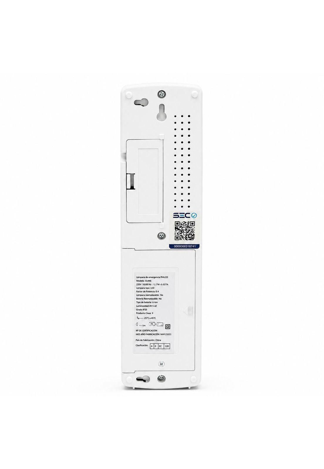Lampara LED de Emergencia Recargable Multipropósito SEC L446-4