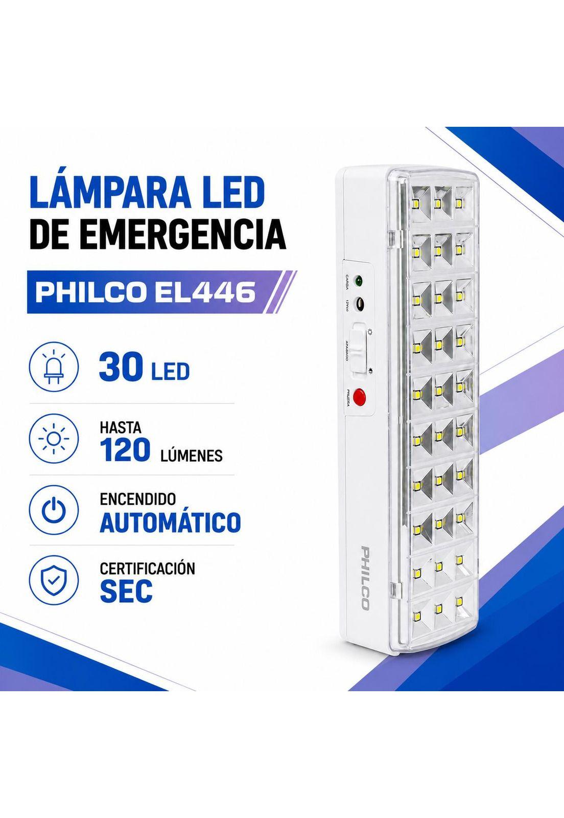 Lampara LED de Emergencia Recargable Multipropósito SEC L446-7