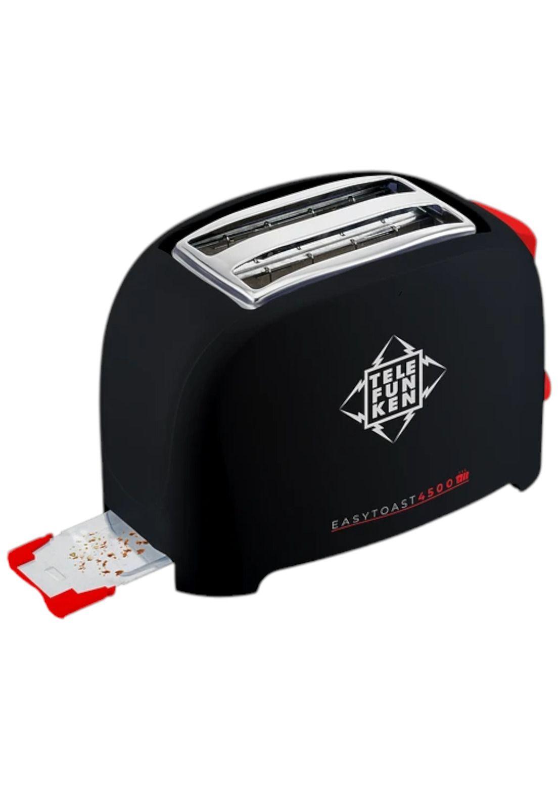 Tostador de Pan Eléctrico 900W Easy Toast 4500 Black (3en1)-3