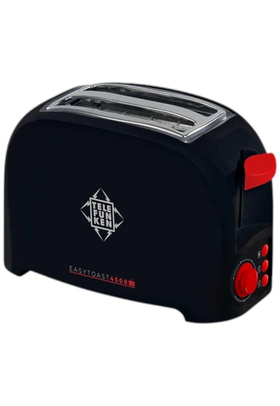 Tostador de Pan Eléctrico 900W Easy Toast 4500 Black (3en1)-6
